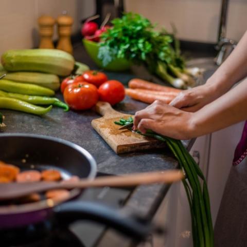 Domestic Helper working